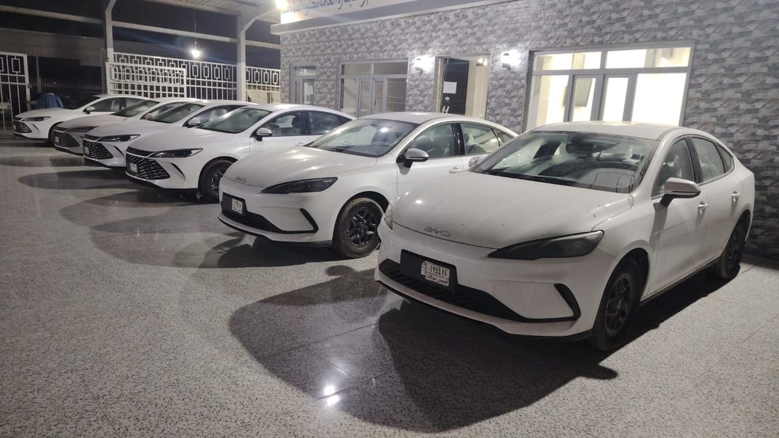 Saloons, ready for handover